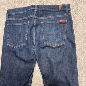 7 for all Mankind Jeans - “Slimmy” Stretch denim - Waist 32, Inseam 30